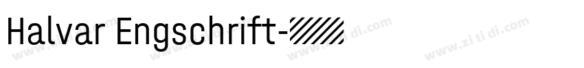 Halvar Engschrift字体转换 Halvar Engschrift字体转换